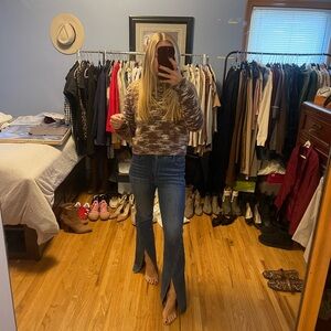 Emory Park Blue Flare Jeans